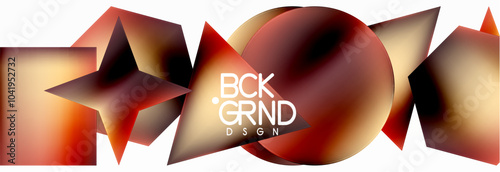 Fluid color geometric shapes abstract background. Vector Illustration For Wallpaper, Banner, Background, Card, Book Illustration, landing page