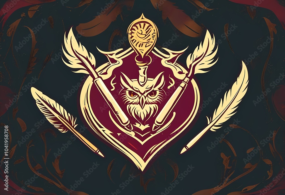 Obraz premium university logo