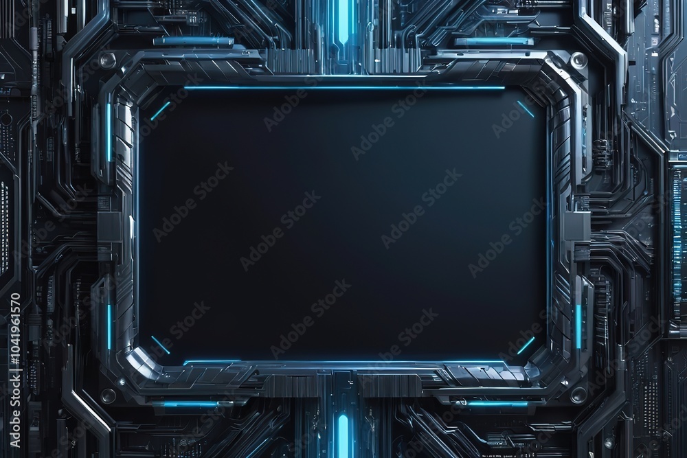 techno frame border techno frame border