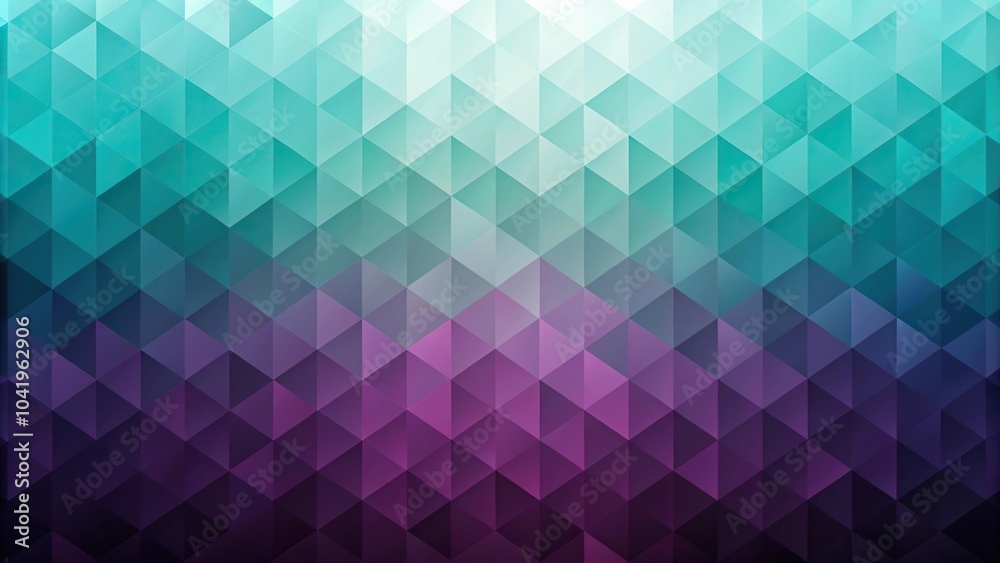 Low angle geometric shape in shades of purple and teal, modern texture Low angle geometric shape in shades of purple and teal, modern texture