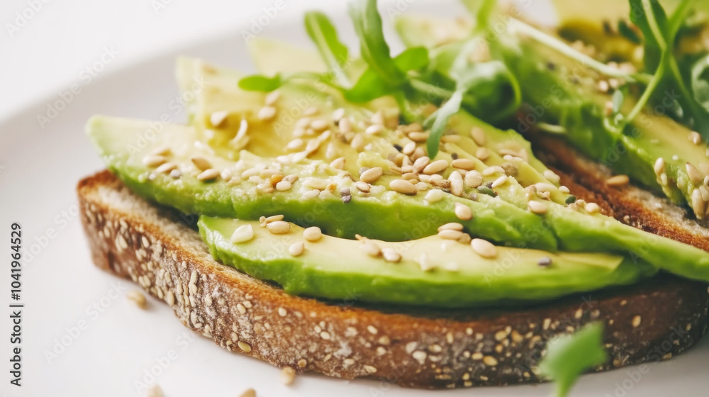 Avocado Toast with Sesame Seeds: A Simple and Delicious Breakfast
