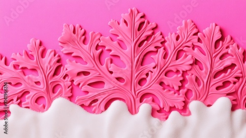 Whimsical Pastel Wreath and Garland Design