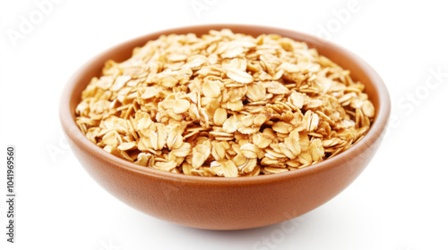 Rolled Oats in a Bowl: A Healthy Breakfast Option