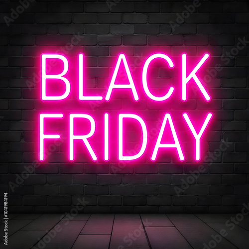 Black Friday Neon Sign: Eye-Catching Deals and Sales