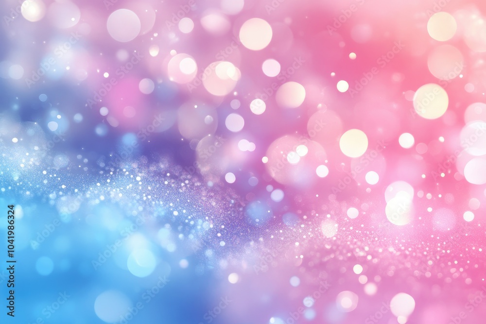 Soft and Dreamy Abstract Background with Bokeh Effects Soft and Dreamy Abstract Background with Bokeh Effects