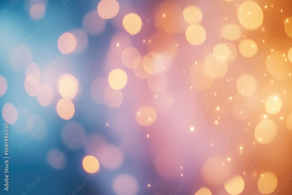 Soft Dreamy Abstract Background with Bokeh Effect Soft Dreamy Abstract Background with Bokeh Effect