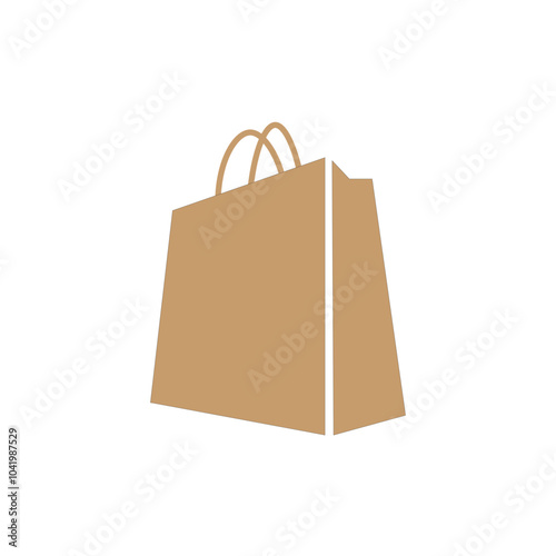 brown bag, A shopping bag is a versatile accessory used for carrying purchased items from stores. Often made from various materials, such as paper, plastic, or fabric, shopping bags come in different 