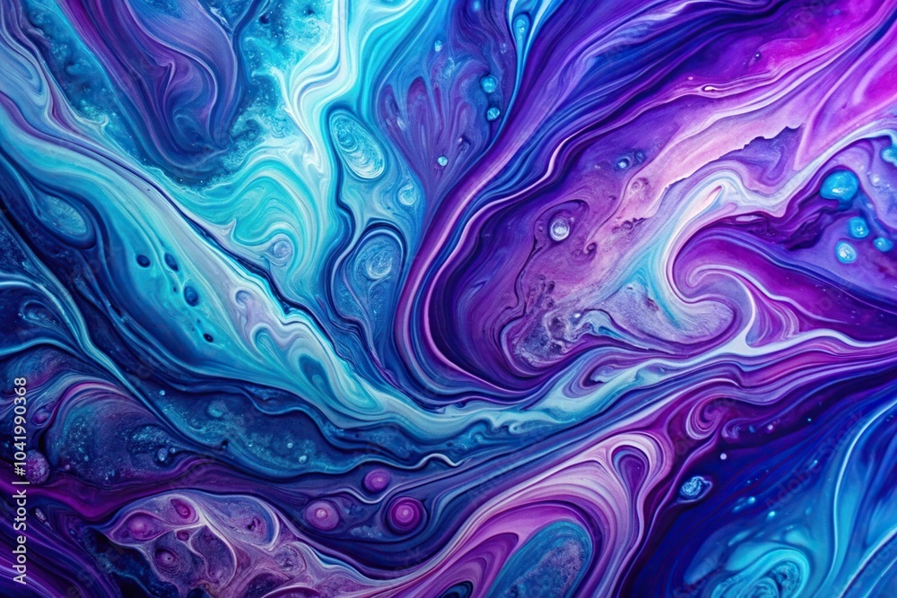 Colorful abstract background with purple, blue, and cyan splashes Colorful abstract background with purple, blue, and cyan splashes