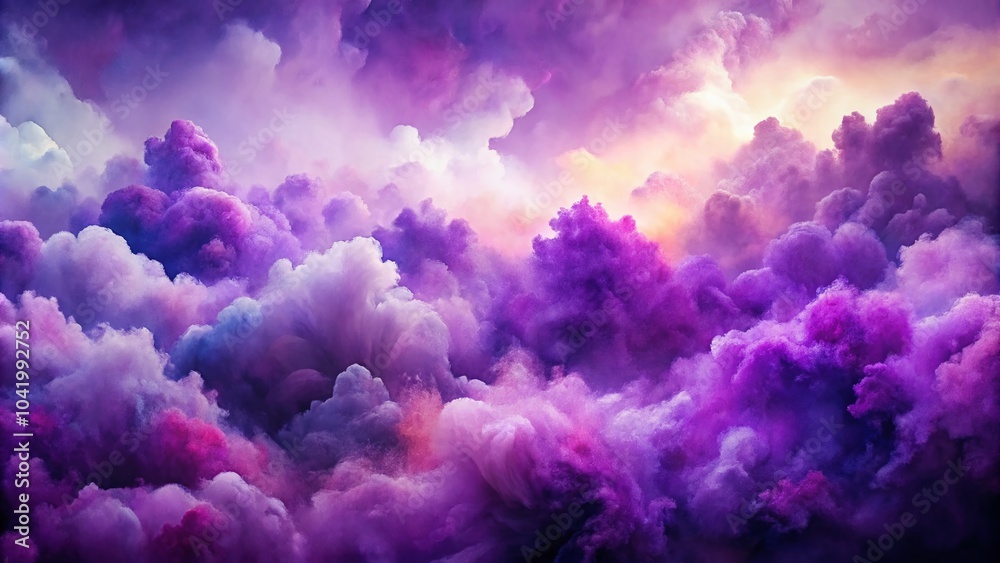 Fototapeta premium Purple Watercolor Abstract Texture Background for Creative Projects
