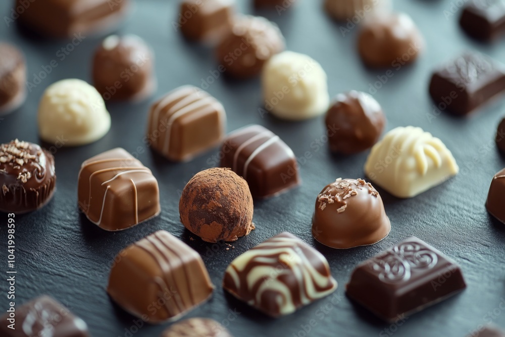 Assortment of Delicious Chocolate Delights Assortment of Delicious Chocolate Delights