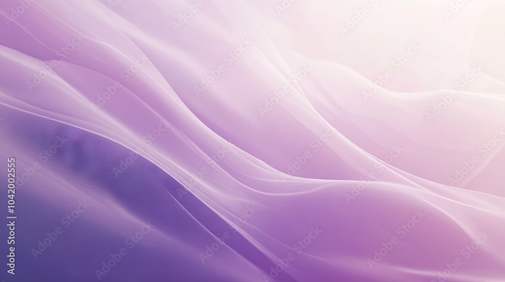 Fototapeta premium A minimalist abstract background with soft gradients of pastel pink and lavender, creating a serene and elegant visual