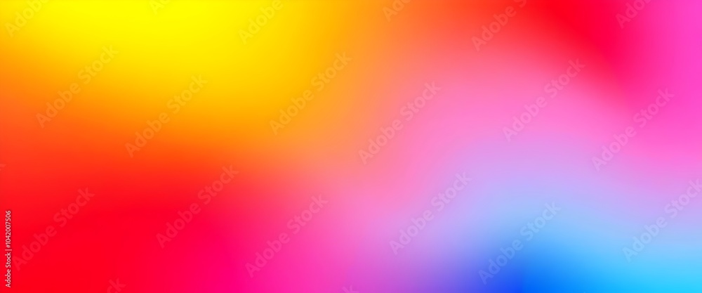 Obraz premium Abstract Background: Gradient, Red, Yellow, Blue