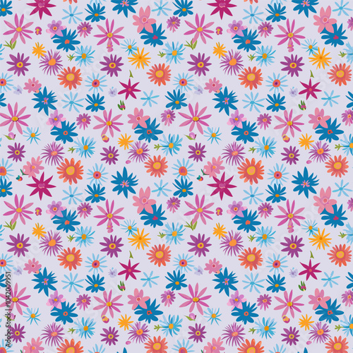 Discover Exquisite Floral Patterns: Hand-Drawn, Seamless, Watercolor, and Vintage Designs Perfect for Textiles, Wallpapers, Digital Art, Invitations, and More Creative Projects - Elevate Your Designs 