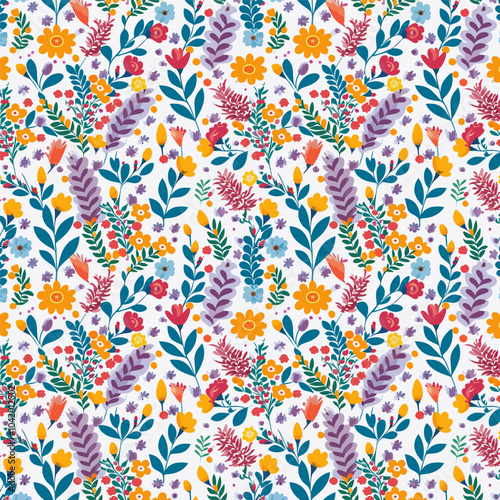 Discover Exquisite Floral Patterns: Hand-Drawn, Seamless, Watercolor, and Vintage Designs Perfect for Textiles, Wallpapers, Digital Art, Invitations, and More Creative Projects - Elevate Your Designs 