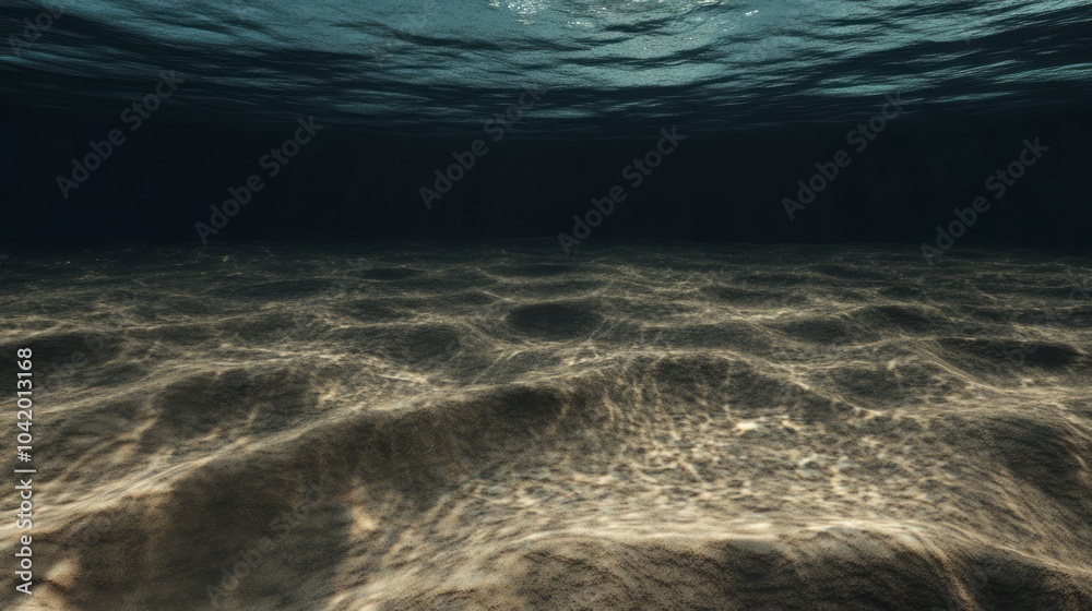 Fototapeta premium underwater ground texture