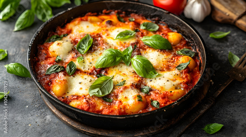 A Comforting Bowl of Gnocchi alla Sorrentina, Ideal for Cozy Family Dinners and Gatherings