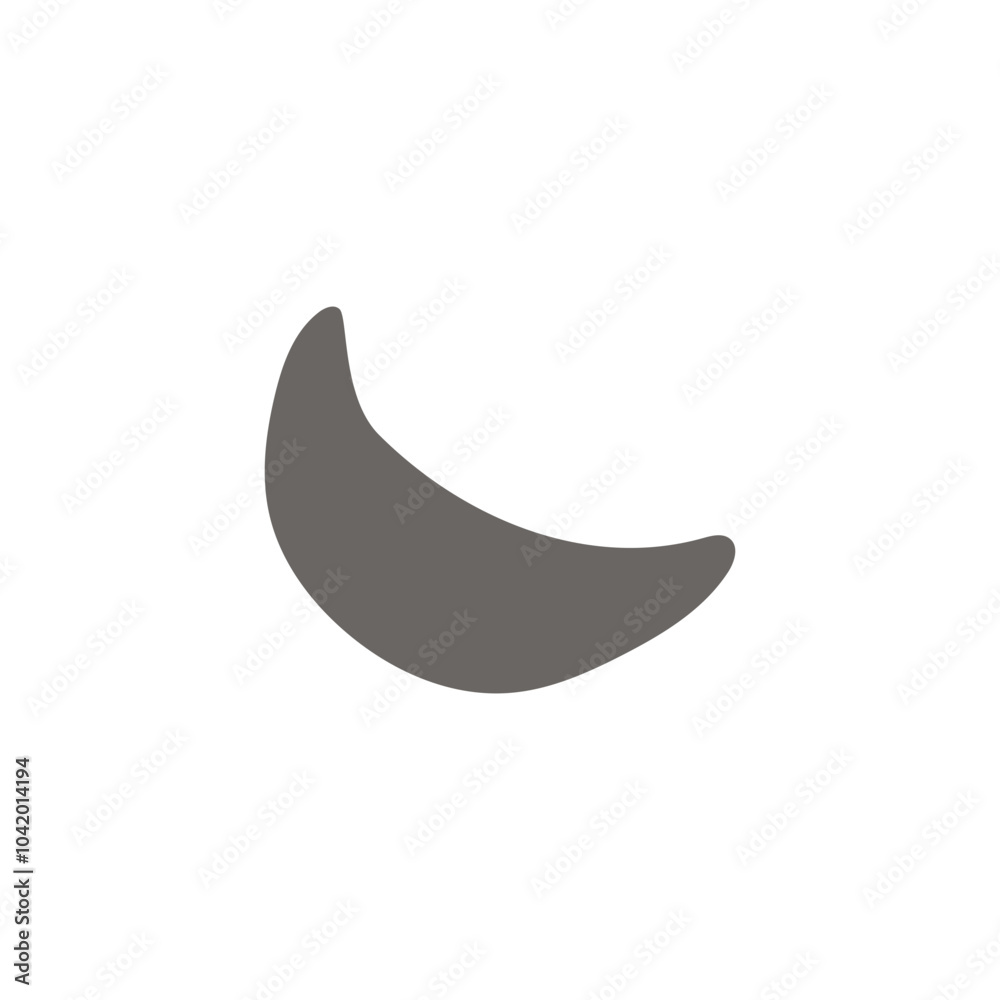 Moon Boho Style Icon. Simple Aesthethic Hand Drawn Vector Illustration. Moon Boho Style Icon. Simple Aesthethic Hand Drawn Vector Illustration.