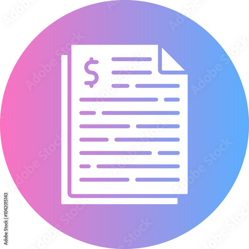 Bank Statement Icon