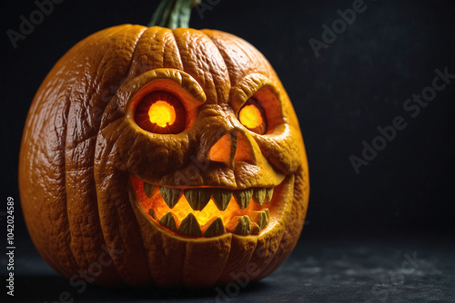 Halloween pumpkin lantern