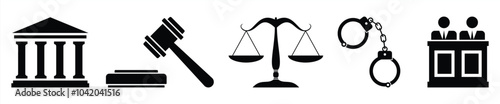 legal icon. law and justtice icon vector illustration
