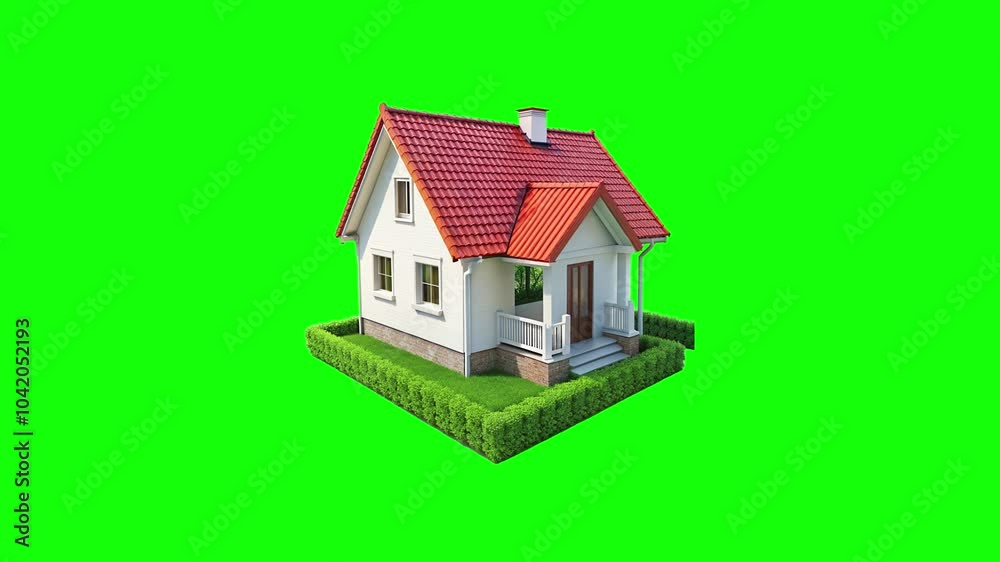A beautiful house green screen animation motion graphic with chroma key clip template 4k Background. Easy removed green screen. High resolution. Ultra High Definition, 4k video. A beautiful house green screen animation motion graphic with chroma key clip template 4k Background. Easy removed green screen. High resolution. Ultra High Definition, 4k video.
