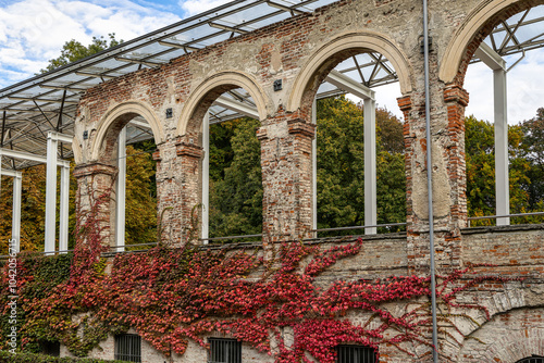 View of famous State chancellery - Staatskanzlei in Munich, Germany photo