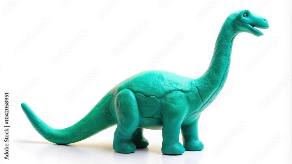 Play dough Brachiosaurus toy Play dough Brachiosaurus toy
