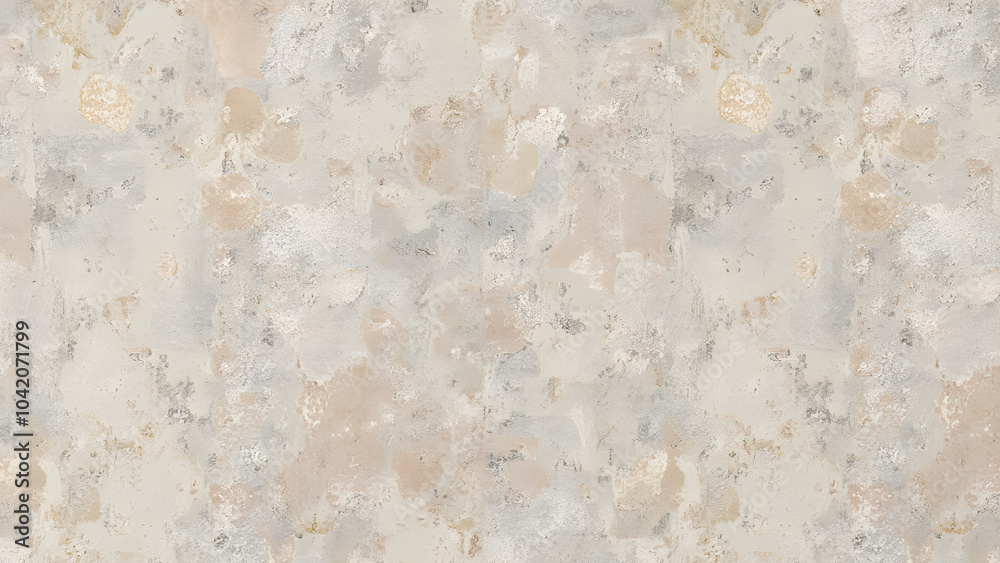Fototapeta premium Distressed concrete texture in pale neutrals with subtle variations