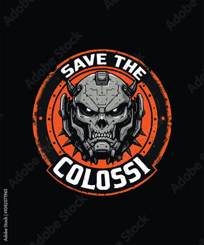 Exclusive Save The Colossi T-shirt Design