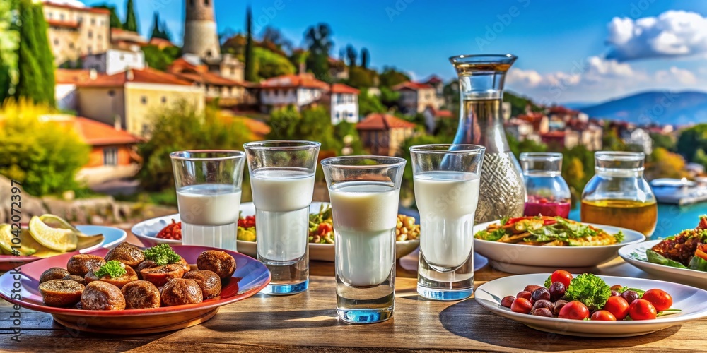 Turkish Raki Poster Design - A Vibrant Cultural Experience Celebrating ...