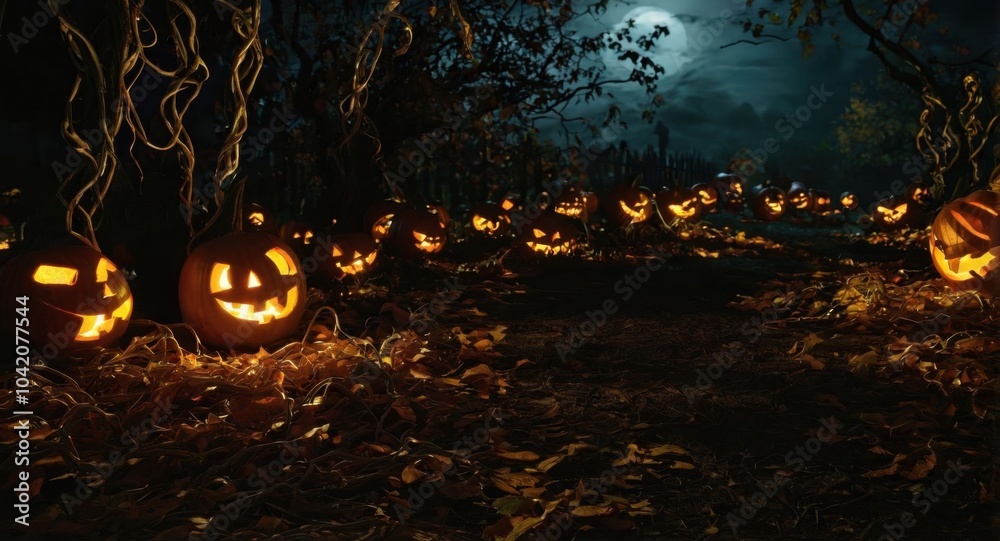 halloween background with pumpkin halloween background with pumpkin