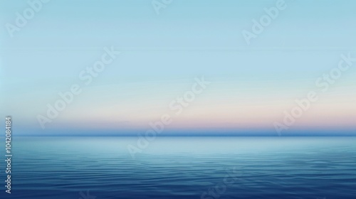Wallpaper Mural Serene Sunset over the Ocean Torontodigital.ca