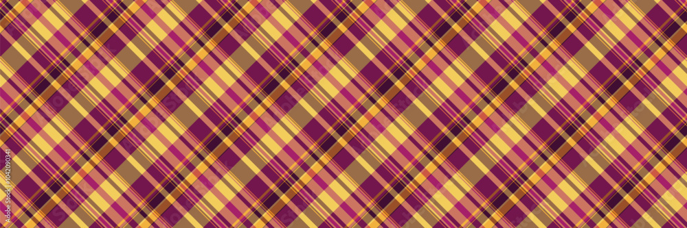Curved texture vector background, wide tartan fabric check. List textile pattern seamless plaid in red and orange colors. Curved texture vector background, wide tartan fabric check. List textile pattern seamless plaid in red and orange colors.