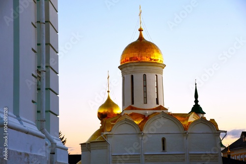 Wallpaper Mural Trinity Sergius Lavra, Sergiev Posad, Russia.  Torontodigital.ca