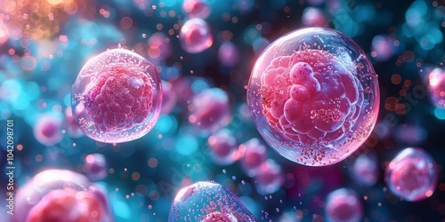 Microscopic View of Cells