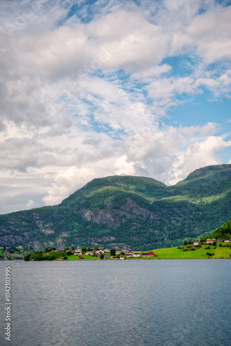 Sogndal is a municipality in Sogn og Fjordane county, Norway. It is located on the northern shore of the Sogn Fjord. photo