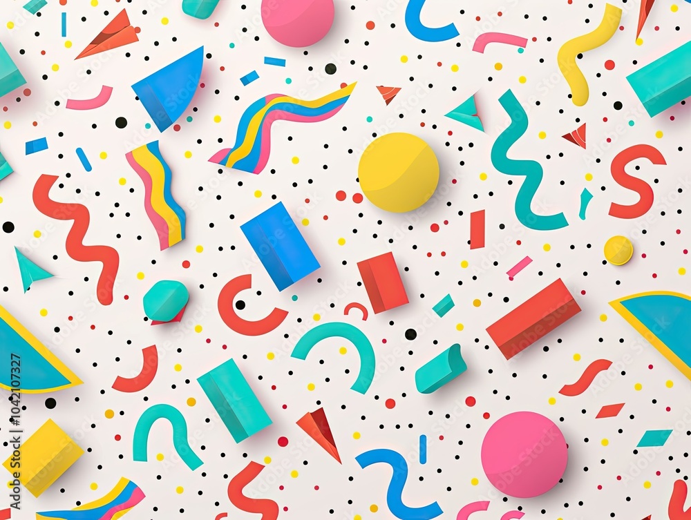 Abstract seamless pattern