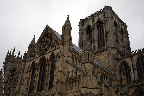 York Minster - Deangate - York - North Yorkshire - England - UK