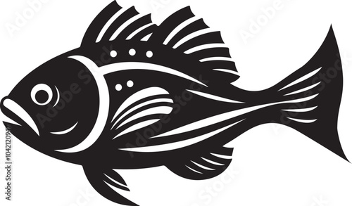 Fish vector art and templates