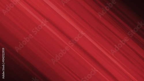 Abstract red background with dynamic lines and soft wavy texture, red water background 4K looping background illustration