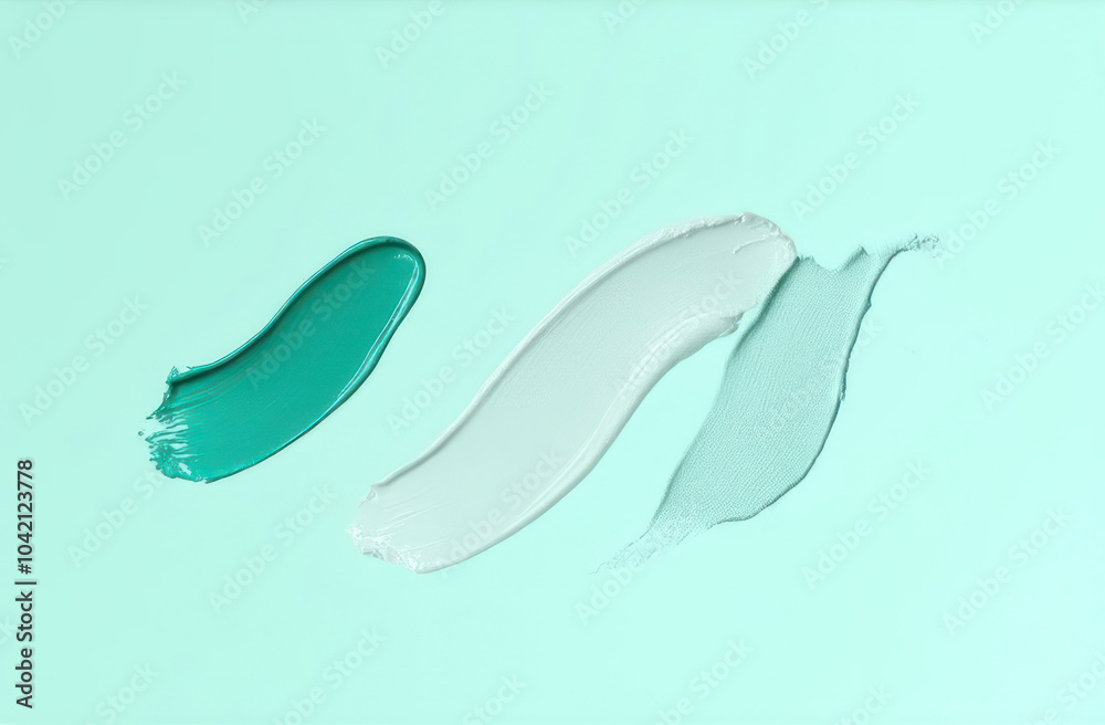 Oil or cream or scrub macro texture smears. Skincare Texture Swatch. Natural gel smears or drops placed on pastel green background. Face Cream. Cleanser Serum Treatment. Pastel colors. Oil or cream or scrub macro texture smears. Skincare Texture Swatch. Natural gel smears or drops placed on pastel green background. Face Cream. Cleanser Serum Treatment. Pastel colors.
