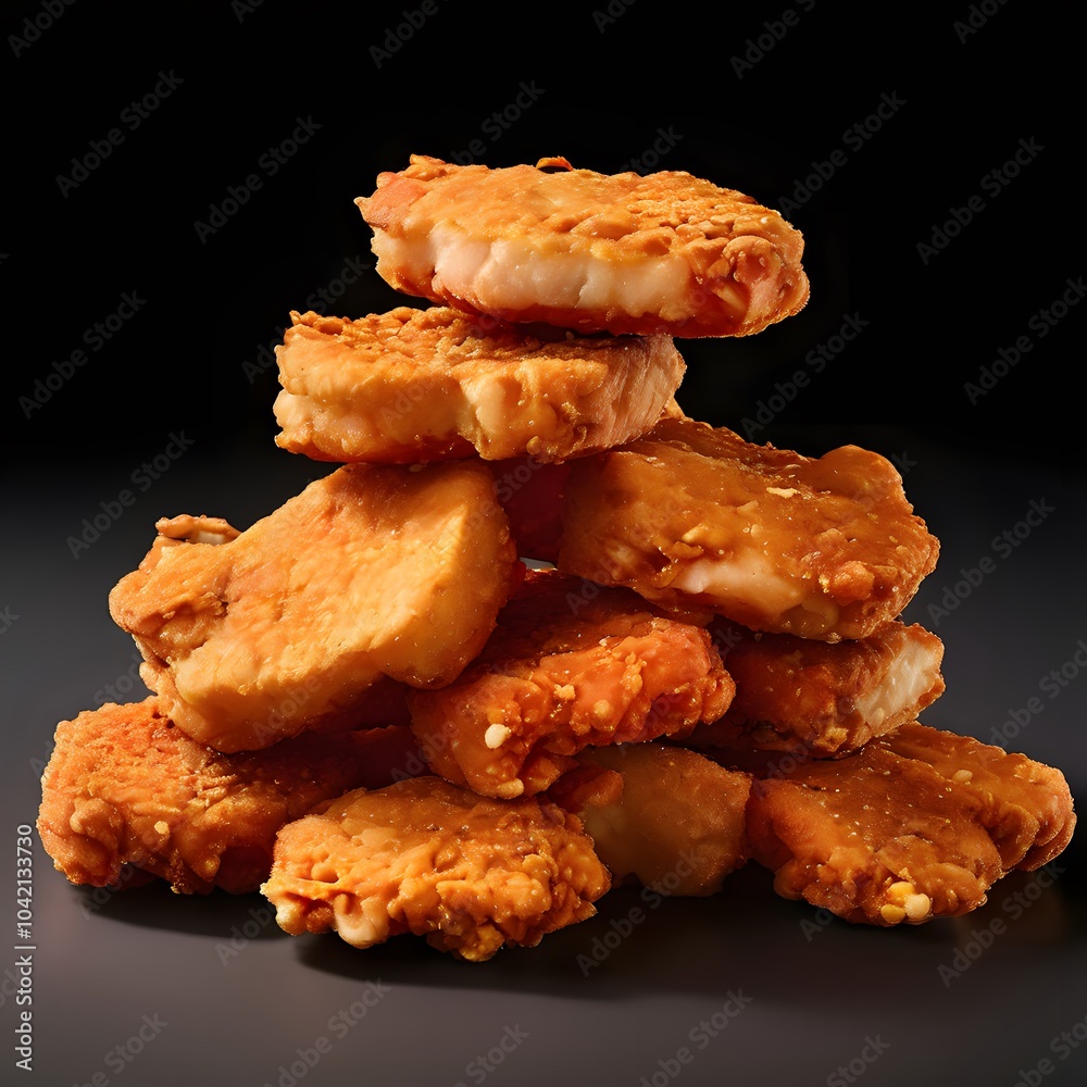 fried chicken nuggets fried chicken nuggets