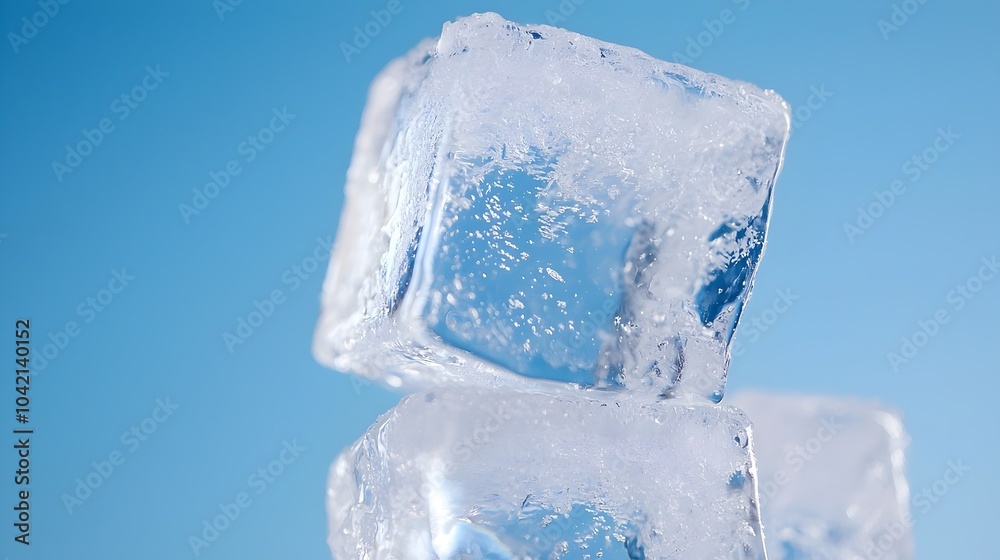 Intricate Ice Cube Sculpture - Stunning Frozen Art for Event Decor with Unique Artistic Design and Captivating Details Intricate Ice Cube Sculpture - Stunning Frozen Art for Event Decor with Unique Artistic Design and Captivating Details