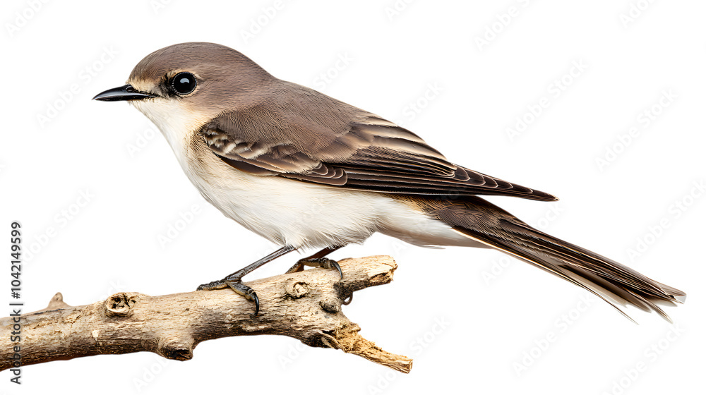 Fototapeta premium Sand Martin Bird on Transparent Background PNG, Photo Realistic, Wallpaper, Cover and Screen for Smartphone, PC, Laptop, Transparent PNG