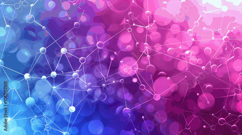 abstract background with bubbles
