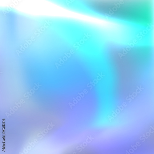 Multicolored Holographic background with iridescent surface.