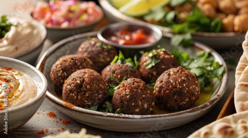 Delicious Falafel Platter