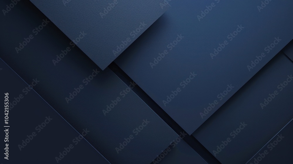 Abstract Dark Blue Geometric Background Abstract Dark Blue Geometric Background