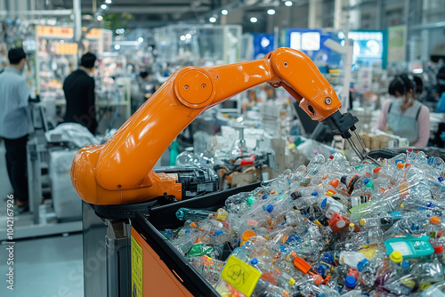 Robotic recycling systems in modern laboratories are enabling the creation of products that can be fully recycled without human labor, revolutionizing the efficiency and scalabilit photo