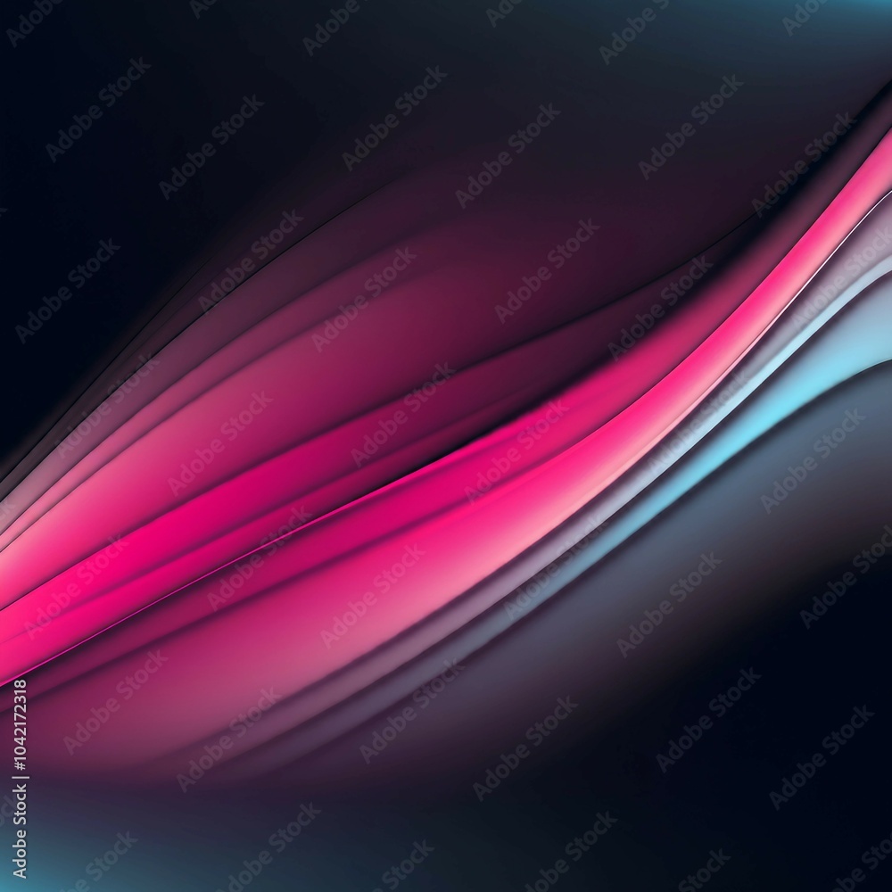 Abstract Color Motion A Blend of Pink, Purple, and Blue Waves Abstract Color Motion A Blend of Pink, Purple, and Blue Waves